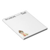 Anatolian Shepherd Vater Notepad Notizblock (angewinkelt)