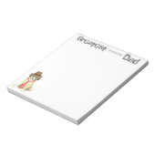 Anatolian Shepherd Vater Notepad Notizblock (Rotiert)