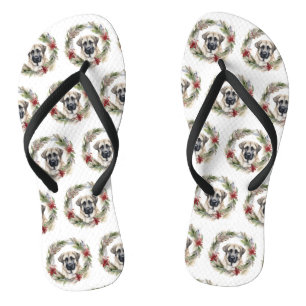 Anatolian Shepherd Weihnachtsfeiertag Badesandalen