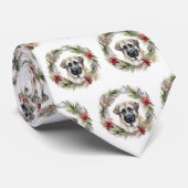 Anatolian Shepherd Weihnachtsfeiertag Krawatte (Gerollt)