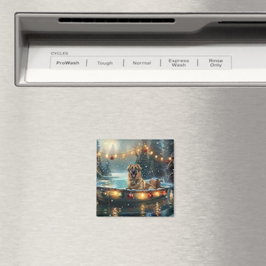 Anatolian Shepherd Weihnachtsfeiertage Magnet (In Situ (Geschirrspüler))