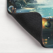 Anatolian Shepherd Weihnachtsfeiertage Mousepad (Ecke)