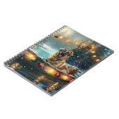 Anatolian Shepherd Weihnachtsfeiertage Notizblock (Linke Seite)