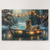 Anatolian Shepherd Weihnachtsfeiertage Puzzle (Horizontal)