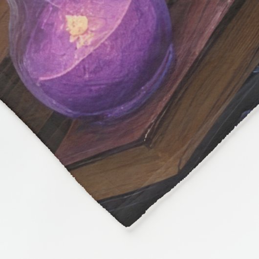 Anatolian Shepherd Whimsical Halloween Malerei Fleecedecke (Ecke)