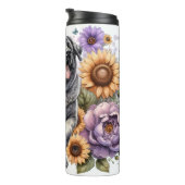 Anatolian Shepherd's Floral Watch Thermosbecher (Nach rechts gedreht)