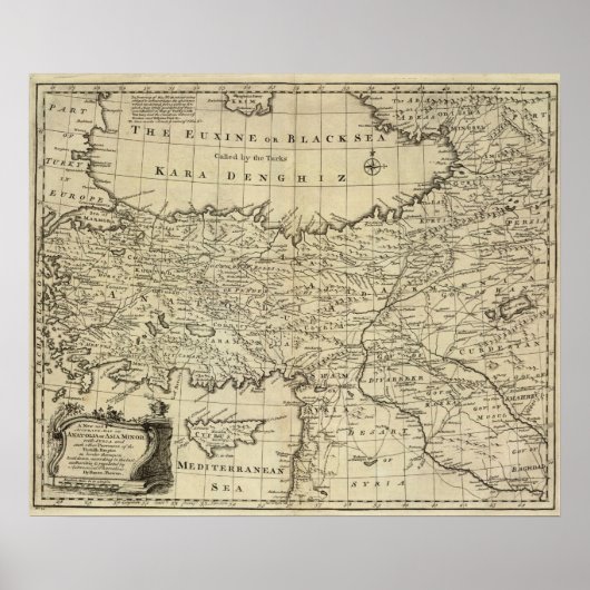 Anatolien, Syrien Poster (Vorne)