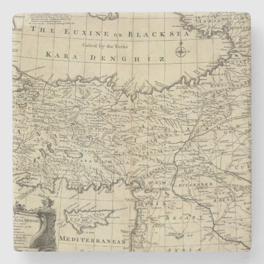 Anatolien, Syrien Steinuntersetzer (Vorderseite)