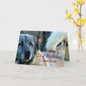 Anatolisch, Achai auf dem Job-- fertigen Sie jedes Karte (Gelbe Blume)