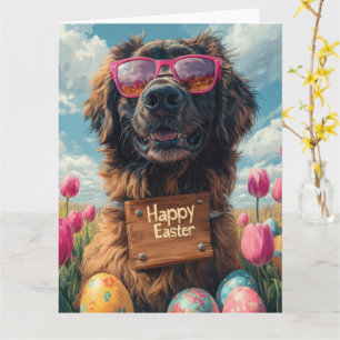 Anatolische Hirtenhund-Osterhasen-Eier Karte