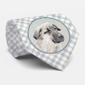 Anatolische Hirtenmalerei - Originelle Hundekunst Krawatte (Gerollt)