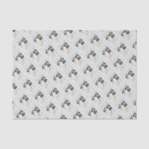 Anatolische Hirtenmalerei - Originelle Hundekunst Seidenpapier