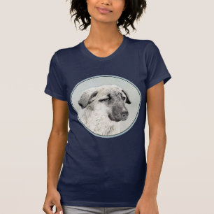 Anatolische Hirtenmalerei - Originelle Hundekunst T-Shirt
