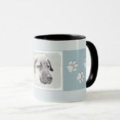 Anatolische Hirtenmalerei - Originelle Hundekunst Tasse (VorderseiteRechts)