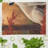 Anatolischer Hirte im Herbst Leaves Fall Inspirier Geschirrtuch (Gefaltet)