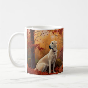 Anatolischer Hirte im Herbst Leaves Fall Inspirier Kaffeetasse