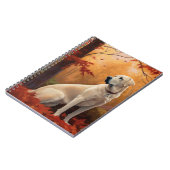 Anatolischer Hirte im Herbst Leaves Fall Inspirier Notizblock (Linke Seite)