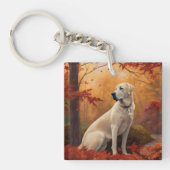 Anatolischer Hirte im Herbst Leaves Fall Inspirier Schlüsselanhänger (Vorderseite)