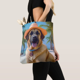 Anatolischer Hirtenhund am Strand, Geschenk für Hu Tasche