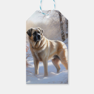 Anatolischer Hirtenhund Lass es schneien Weihnacht Geschenkanhänger