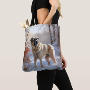 Anatolischer Hirtenhund Lass es schneien Weihnacht Tasche