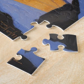 Anatolischer Hirtenhund mit Weihnachtslichtern Fei Puzzle (Seite)