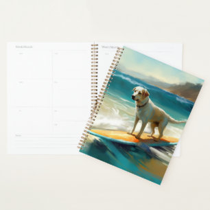 Anatolischer Hirtenhund Strand Surfen Malerei Planer