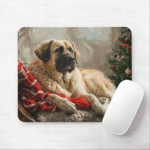 Anatolischer Hirtenhund Weihnachtsfest Mousepad
