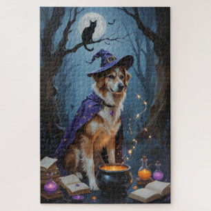 Anatolischer Hirtenhund - Whimsical Halloween-Male Puzzle
