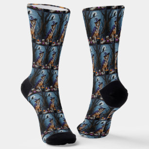 Anatolischer Hirtenhund - Whimsical Halloween-Male Socken