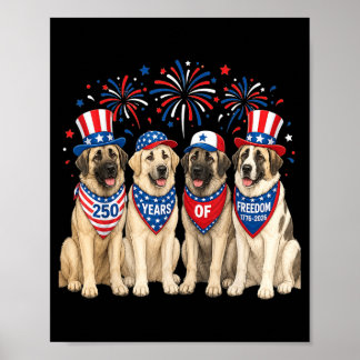 Anatolischer Schäferhund 250 Jahre Amerikanisch 17 Poster