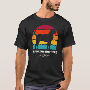 Anatolischer Schäferhund Flüsterer Retro Vintage T-Shirt