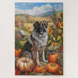 Anatolischer Schäferhund Herbsternte Erntedankfest Puzzle