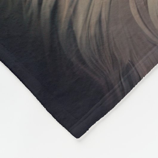 Anatolischer Schäferhund in St. Patrick's Day Dres Fleecedecke (Ecke)