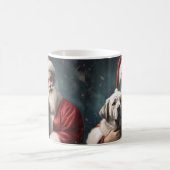 Anatolischer Schäferhund mit Weihnachten des Weihn Kaffeetasse (Mittel)