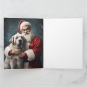 Anatolischer Schäferhund mit Weihnachten des Weihn Karte (Innenseite)