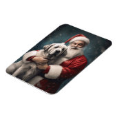 Anatolischer Schäferhund mit Weihnachten des Weihn Magnet (Linke Seite)