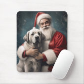 Anatolischer Schäferhund mit Weihnachten des Weihn Mousepad (Mit Mouse)