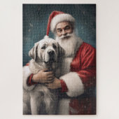 Anatolischer Schäferhund mit Weihnachten des Weihn Puzzle (Vertikal)