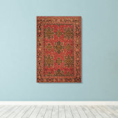 Anatolischer Star Ushak Teppich, 1585 Leinwanddruck (Insitu (Holzboden))