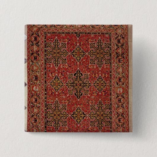 Anatolischer Stern Ushak Teppich, 1585 Button (Vorderseite)