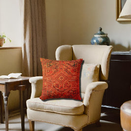 Anatolischer Teppich - Stammesmuster no2 Kissen