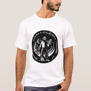 anatoly-kann ich hier reinigen-lustiger Fitnessstu T-Shirt