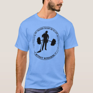 Anatoly-mein Trainer ist Hausmeister-lustiger Fitn T-Shirt