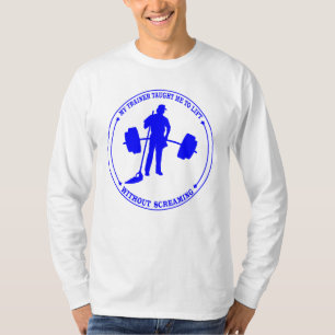 Anatoly-mein Trainer ist Hausmeister-lustiger Fitn T-Shirt
