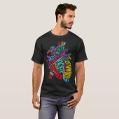 Anatomical Heart Design Cardiac Cardiovascular Icu T-Shirt (Vorne ganz)