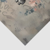 Anatomical Heart Floral Decoupage Paper Seidenpapier (Ausschnitt)