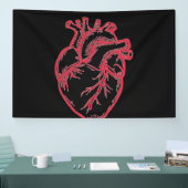 Anatomical Heart Valentine Shirt Banner (Messe)