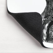 Anatomie-Büste Mousepad (Ecke)