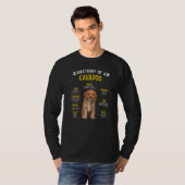 Anatomie Cavapoo für Frauen Männer T-Shirt (Vorne ganz)